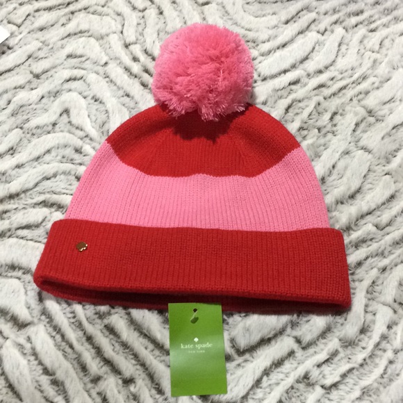 KATE SPADE Color Block Beanie - Picture 1 of 4